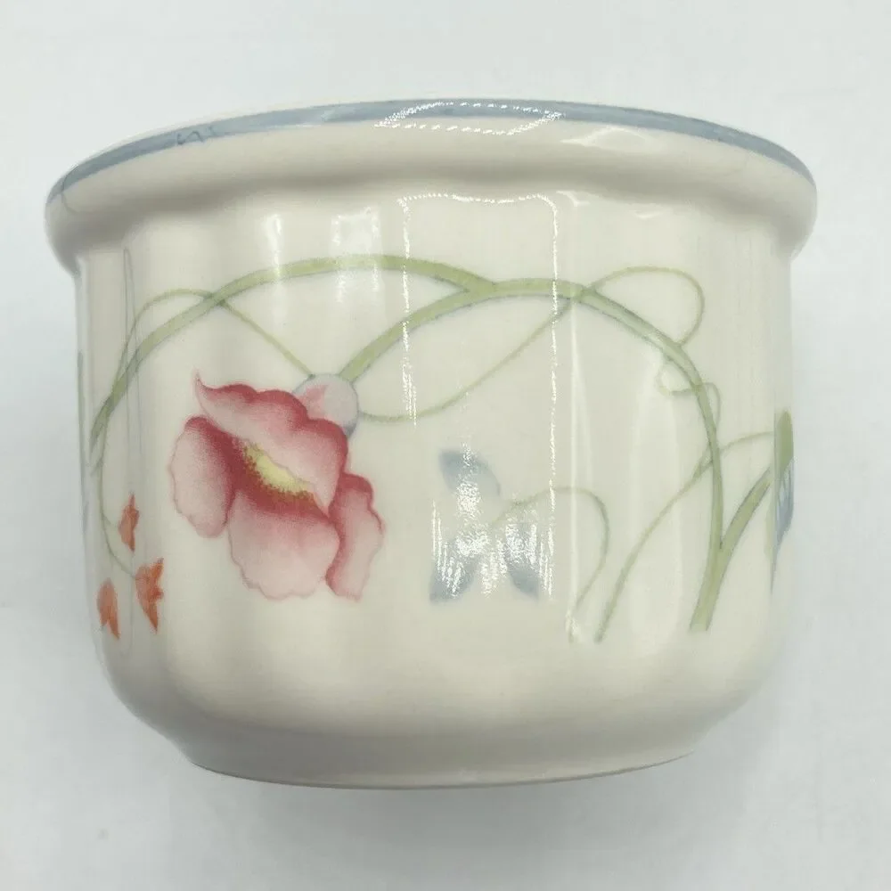 6 Set Vtg Villeroy & Boch Albertina Ramekins Custard Cups 3 1/4